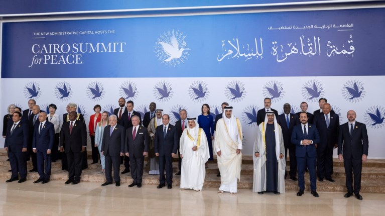 Κάιρο: Χωρίς κοινή ανακοίνωση η διεθνής σύνοδος – Δεν γίνεται ειρήνη με ομήρους, επέμειναν οι Ευρωπαίοι