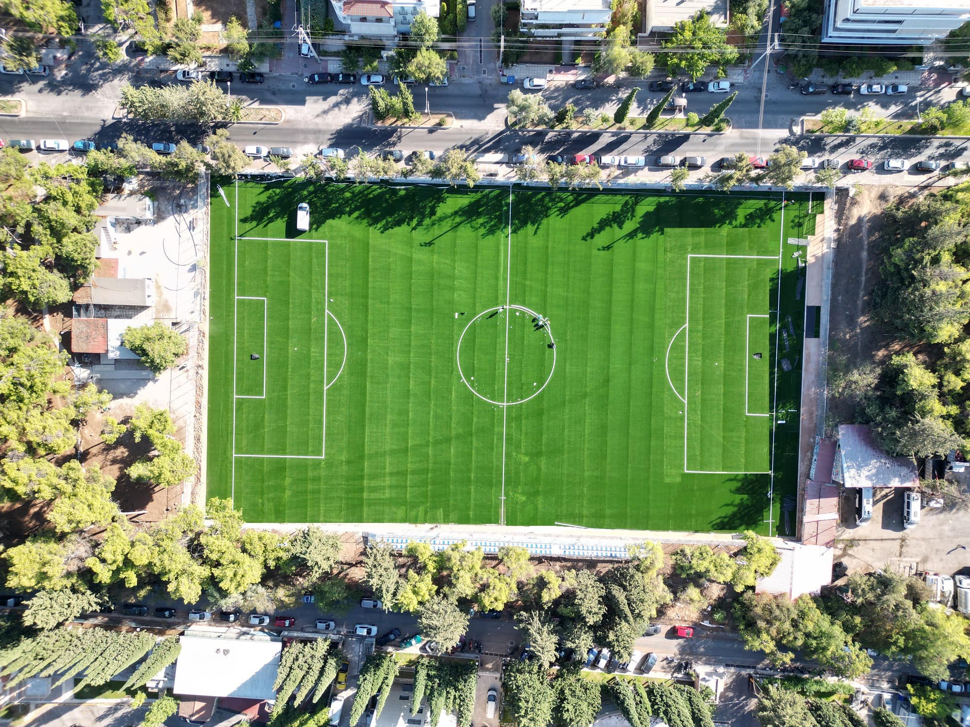 Εγκαινιάστηκε το νέο γήπεδο ποδοσφαίρου Παπάγου