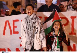 «Λευτεριά στην Παλαιστίνη»: Πορεία Παλαιστίνιων και οργανώσεων της Αριστεράς στη Θεσσαλονίκη