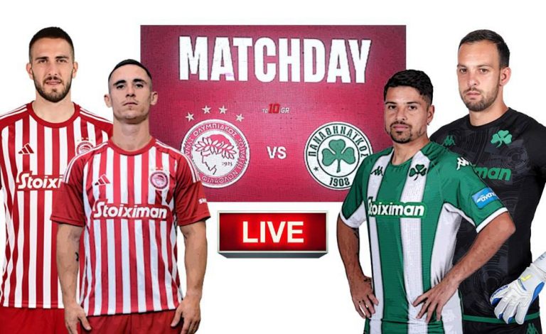 LIVE: Το μεγάλο ντέρμπι των «αιωνίων» αντιπάλων – Διακοπή με υπαιτιότητα Παναθηναϊκού