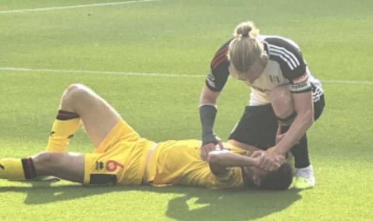 Σοκαριστικός τραυματισμός του Μπάσαμ (vid)