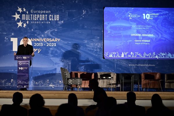 Ομιλία Δημάρχου Πειραιά Γιάννη Μώραλη στο Διεθνές Συνέδριο «Πολυαθλητισμός και Τοπική Αυτοδιοίκηση» στο Σ.Ε.Φ.