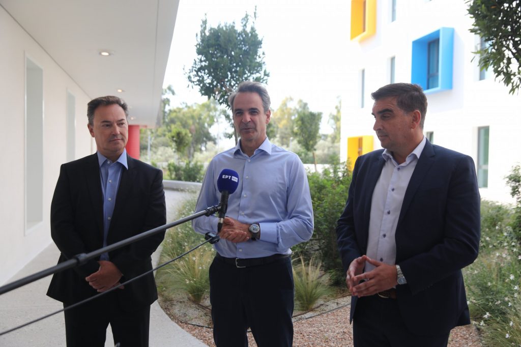 Κυριάκος Μητσοτάκης: Στο νέο Κέντρο Φροντίδας στο Ελληνικό