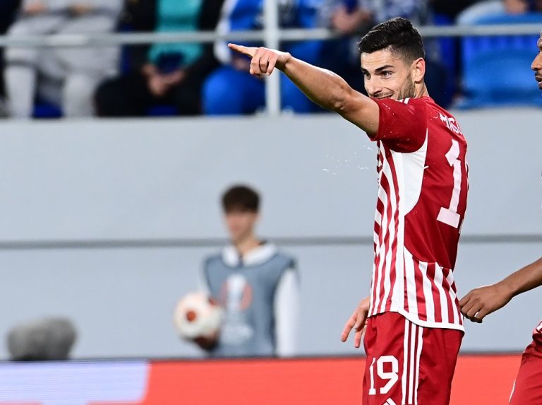 Το γκολ του Μασούρα για το 1-0 του Ολυμπιακού (vid)