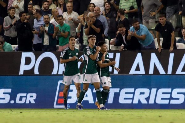 «Αέρας» τριών τερμάτων για Παναθηναϊκό στο ημίχρονο