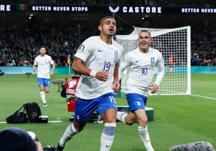 Ιρλανδία – Ελλάδα 0-2: Γαλανόλευκη για πρόκριση