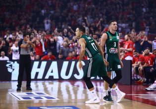 Η είσοδος του Κώστα Σλούκα για πρώτη φορά στο ματς (vid)