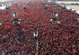 Μεγάλη συγκέντρωση για την Παλαιστίνη στην Κωνσταντινούπολη – «Εγκληματίας πολέμου το Ισραήλ», λέει ο Ερντογάν