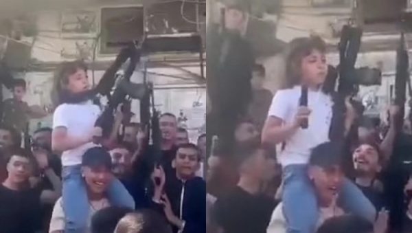 Ισραήλ: Κοριτσάκι κρατάει όπλο και πανηγυρίζει για την εισβολή της Χαμάς στο Ισραήλ – Ανατριχιαστικό βίντεο