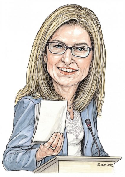 Το σκίτσο της Εφης Ξένου στα ΝΕΑ 10/10/2023