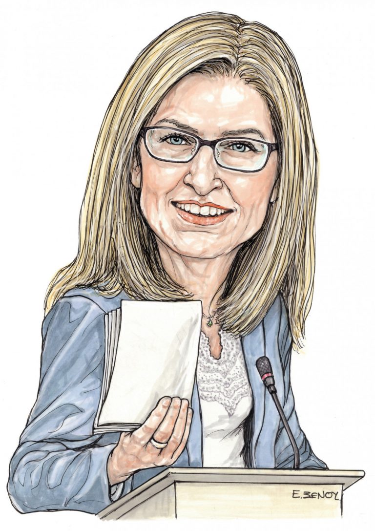 Το σκίτσο της Εφης Ξένου στα ΝΕΑ 10/10/2023