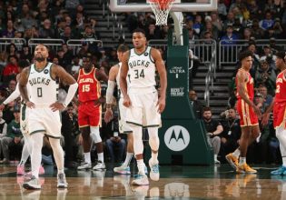 Πρώτη ήττα της σεζόν για τους Μπακς κόντρα στους Χοκς – Απελπιστικά μόνος του ο Αντετοκούνμπο