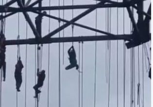 Βραζιλία: Εργάτες βρέθηκαν να κρέμονται στο κενό μετά από κατάρρευση οικοδομής