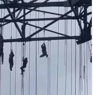 Βραζιλία: Εργάτες βρέθηκαν να κρέμονται στο κενό μετά από κατάρρευση οικοδομής