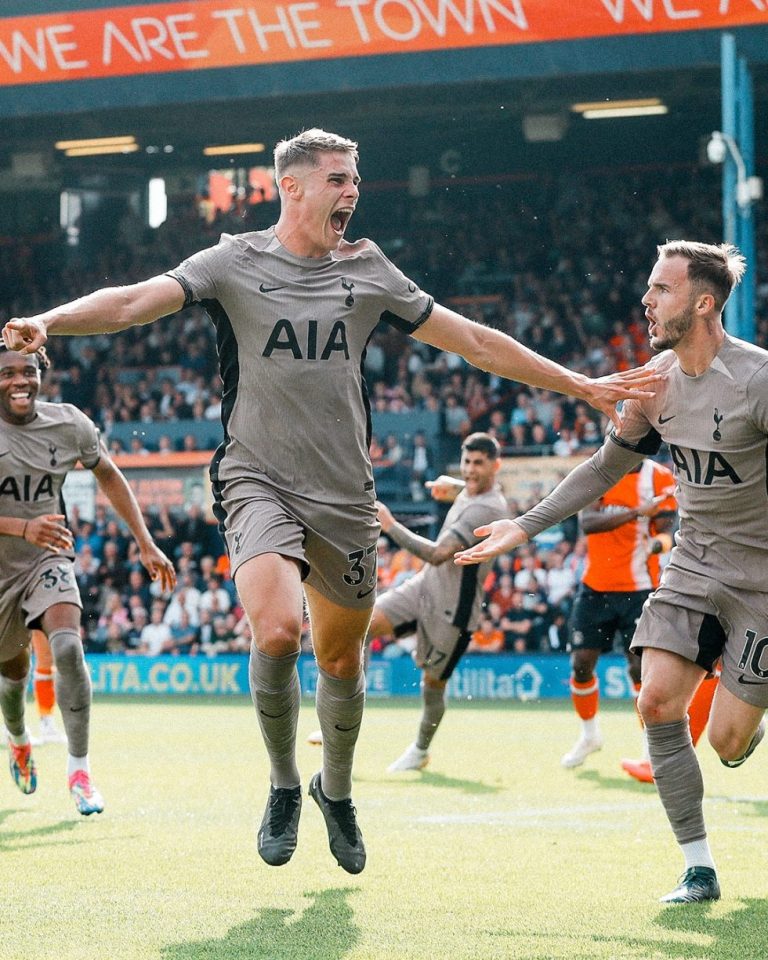 Λούτον – Τότεναμ 0-1: Μεγάλο «διπλό» των Λονδρέζων με δέκα παίκτες