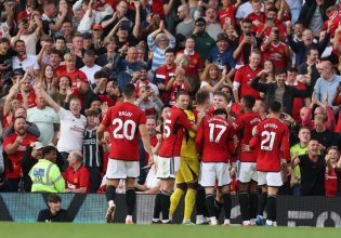 Νίκη της Μάντσεστερ Γιουνάιτεντ με δύο γκολ στις καθυστερήσεις (2-1)