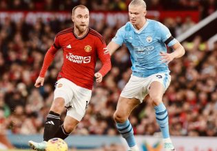 Μάντσεστερ Γιουνάιτεντ – Μάντσεστερ Σίτι 0-3: Πάρτι με πρωταγωνιστή τον Χάαλαντ για τους πρωταθλητές