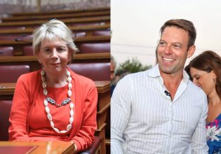 Έλενα Ακρίτα: Οι ευχές της για τον γάμο του Στέφανου Κασσελάκη και του συντρόφου του Τάιλερ