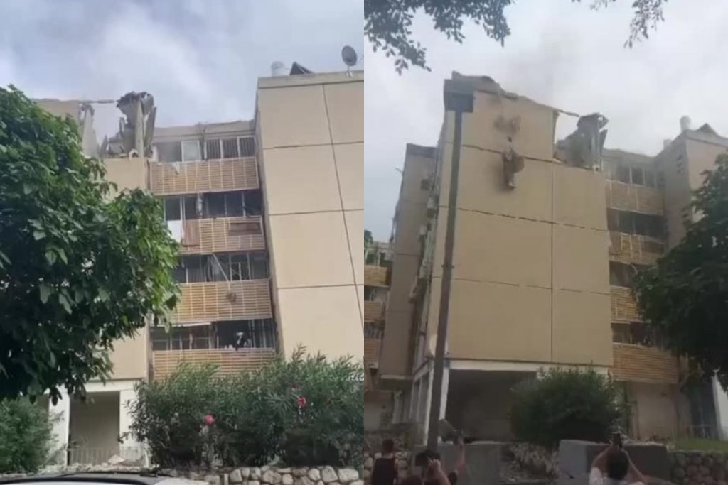 Πόλεμος Ισραήλ – Χαμάς: Βομβαρδίστηκε κτίριο στο Τελ Αβίβ – Τραυματίστηκαν τρία άτομα
