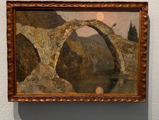 Μιχάλης Οικονόμου, η αλχημεία της ζωγραφικής στην Πινακοθήκη Αβέρωφ