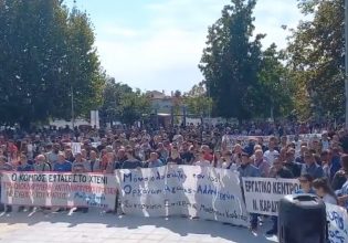 Καρδίτσα: Συγκέντρωση διαμαρτυρίας στον Παλαμά από τους πλημμυροπαθείς