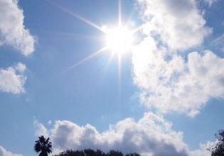 Καιρός σήμερα: Μέχρι 30 βαθμούς η θερμοκρασία