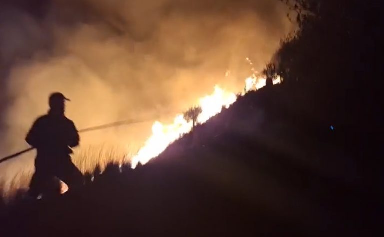 Κρήτη: Μεγάλη φωτιά στη Μεσαρά – Κοντά στον αρχαιολογικό χώρο της Γόρτυνας