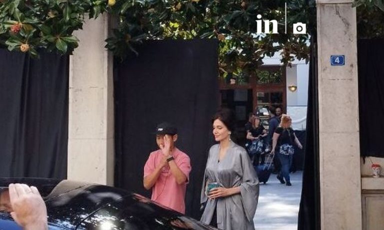 Η Αντζελίνα Τζολί στο Κατάκολο: Γυρίσματα στη θρυλική θαλαμηγό του Αριστοτέλη Ωνάση – Οι πρώτες εικόνες