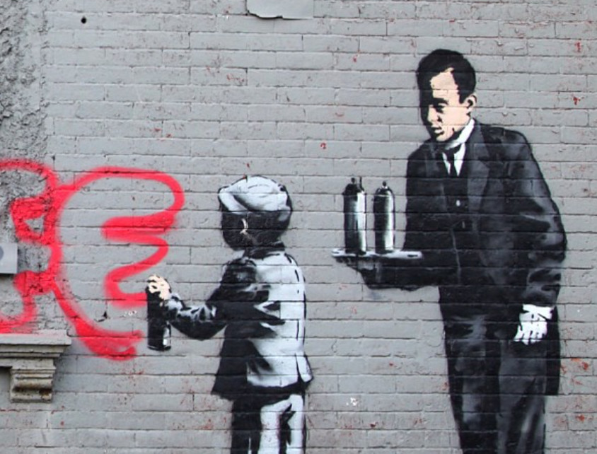 Banksy: Ο λόγος που κινδυνεύει να αποκαλυφθεί η ταυτότητά του