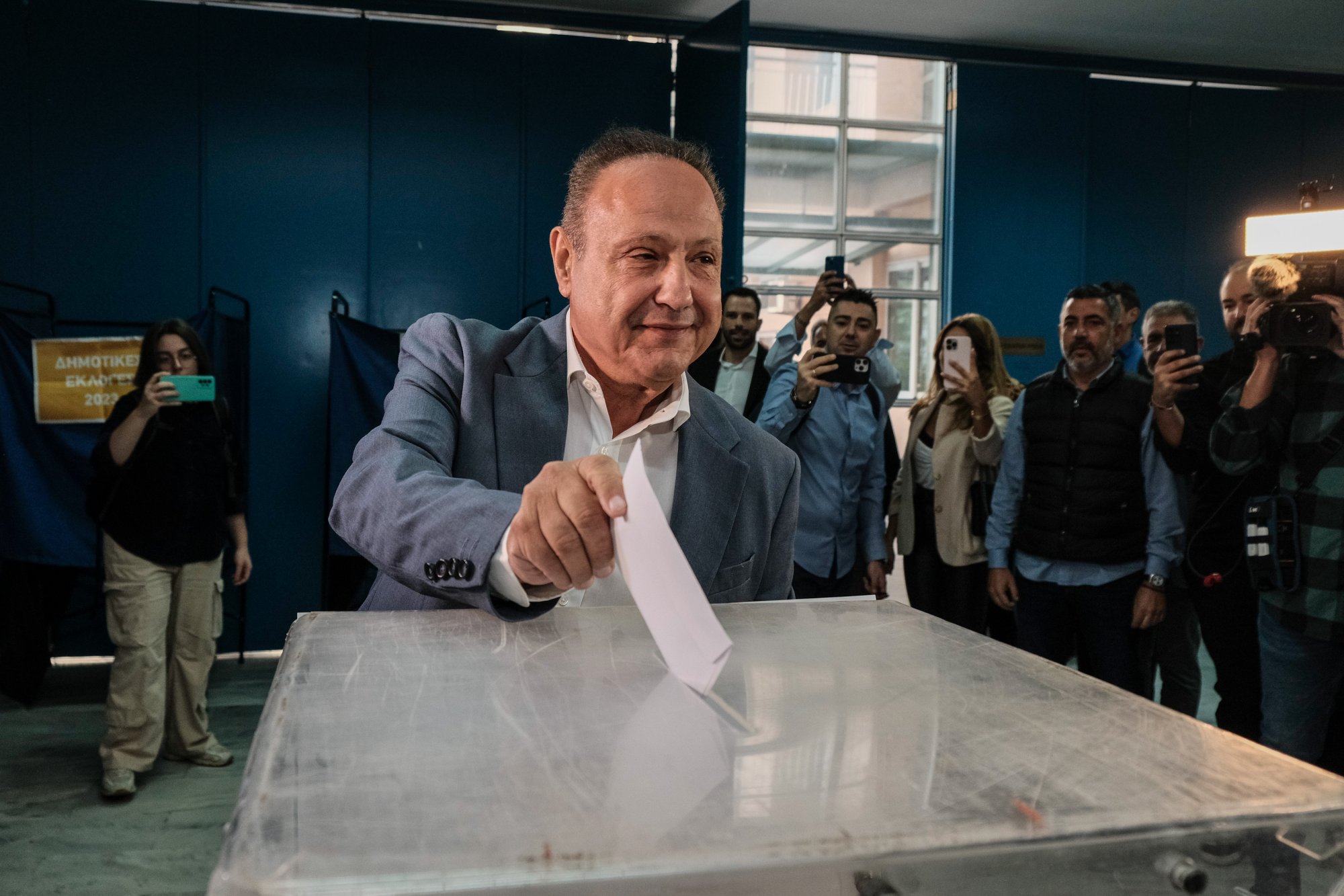 Αυτοδιοικητικές εκλογές - Αγγελούδης: Σήμερα η πόλη παίρνει μια μεγάλη απόφαση