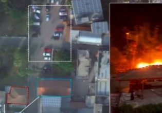 Ο ισραηλινός στρατός δημοσιεύει αεροφωτογραφίες για να πείσει ότι δεν έπληξε το νοσοκομείο στη Γάζα