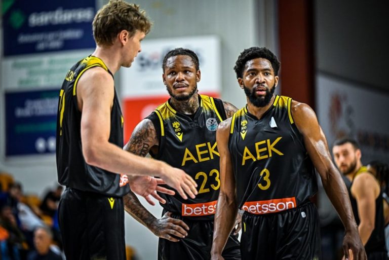 Σάσαρι – ΑΕΚ 79-83: Νίκη με μεγάλη ανατροπή για την Ένωση