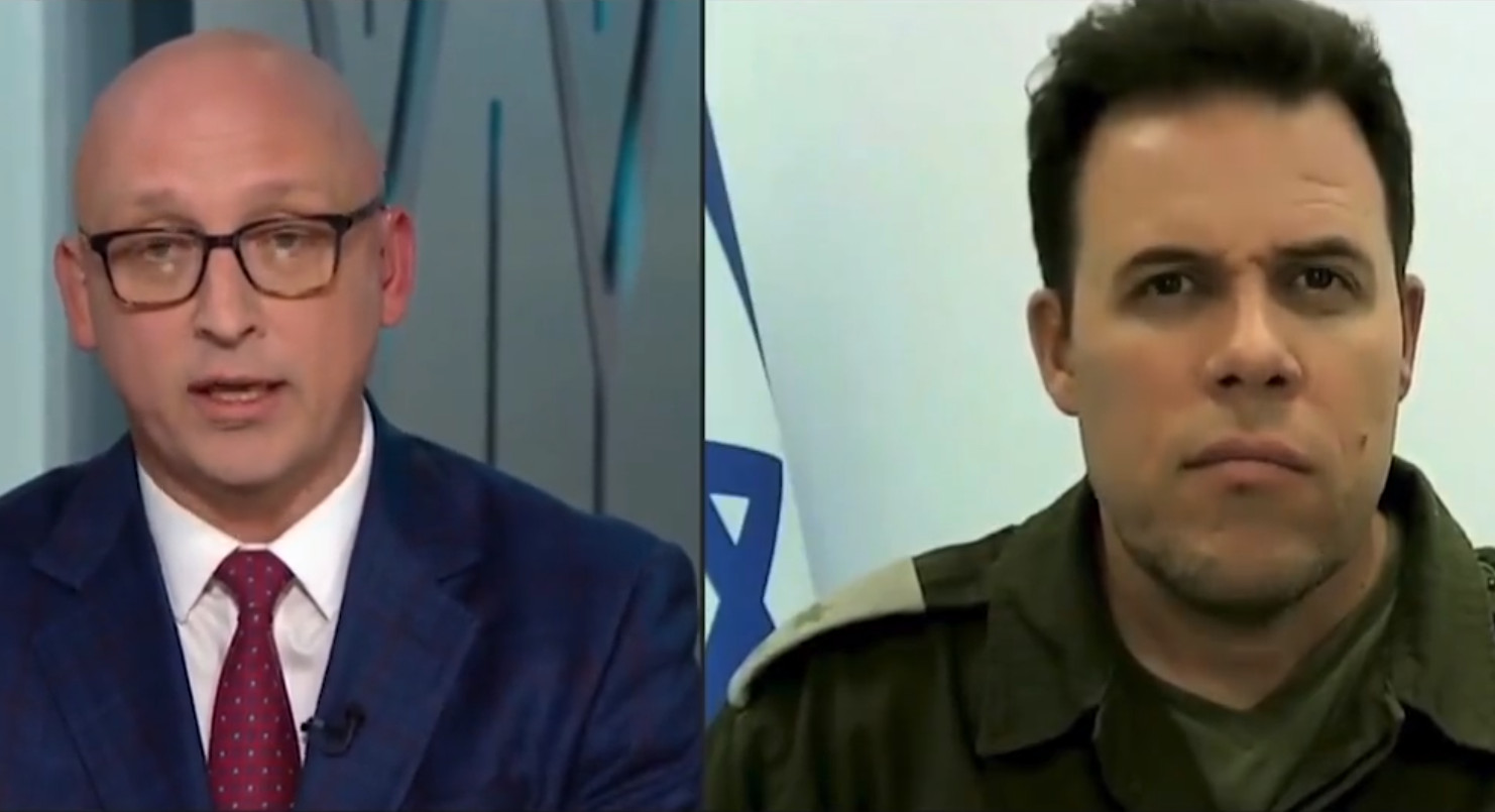 Οργισμένος ο εκπρόσωπος του Ισραηλινού Στρατού σε συνέντευξη: «Οι άμαχοι στη Γάζα δεν κινδυνεύουν»