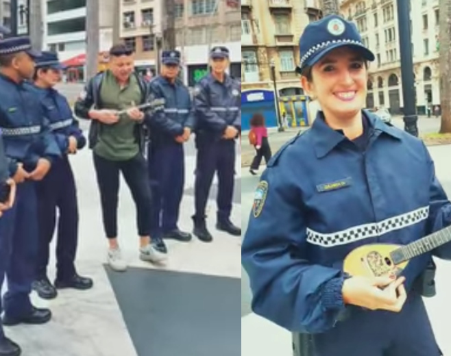 Λαρισαίος έβαλε Βραζιλιάνα αστυνομικό στο Σάο Πάολο να παίξει μπαγλαμά
