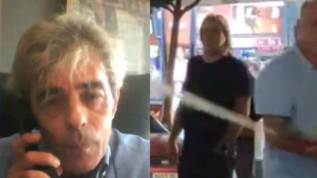 Αχιλλέας Μπέος: Τι λέει ο πολίτης που τον «μπουγέλωσε» με τη μάνικα – Το παρασκήνιο πίσω από το επεισόδιο