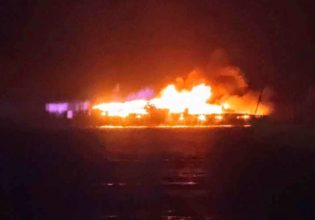 Φωτιά σε θαλαμηγό με 22 επιβαίνοντας στο Κουφονήσι