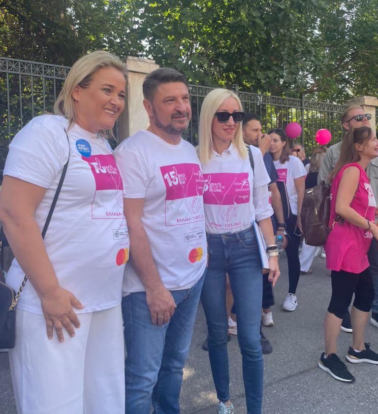 Στο Greece Race for the Cure η Ρίτα Μωραϊτάκη Πικρού