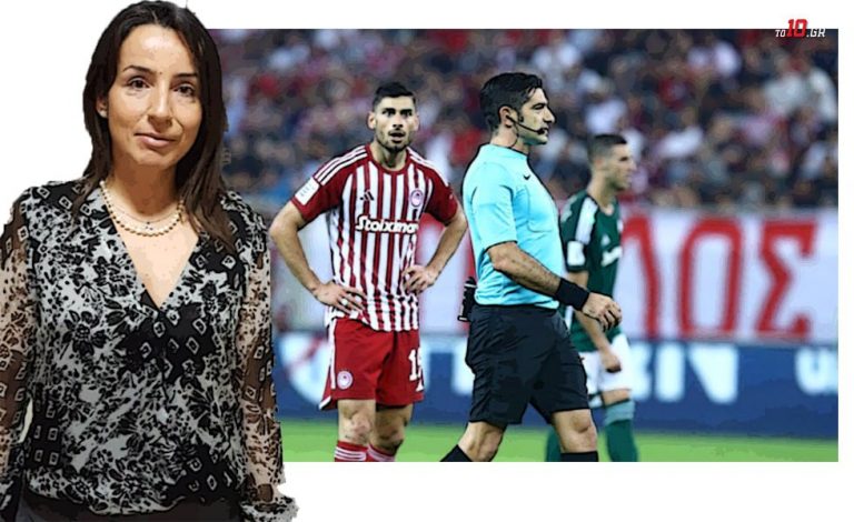 Η Αντιγόνη Σταμολέκα δίκασε τρία Ολυμπιακός-Παναθηναϊκός, από τον Οκτώβρη του 2021. Μαντέψτε το αποτέλεσμα…