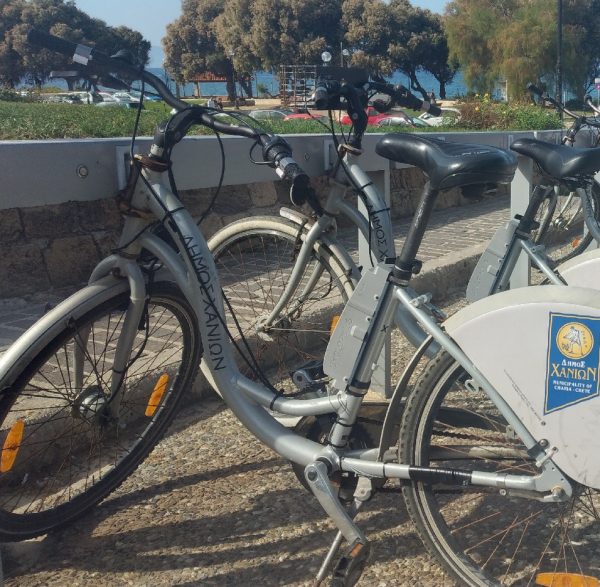 Ποδήλατα με αισθητήρες στα Χανιά