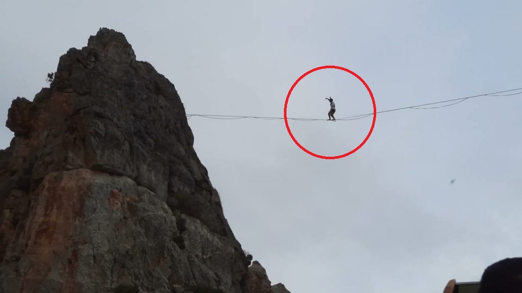 Slackline: Το extreme sport που στοίχισε τη ζωή στον 38χρονο στο Αγιοφάραγγο Ηρακλείου
