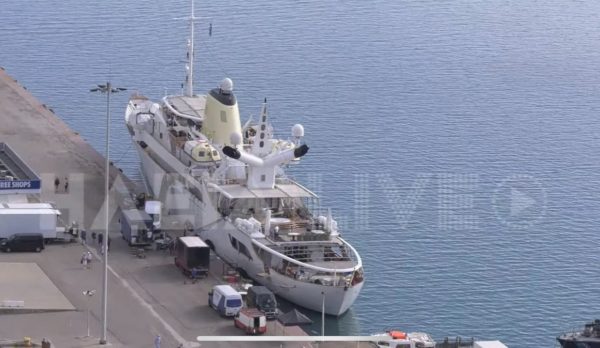 Πλάνο από τη θρυλική θαλαμηγό του Αριστοτέλη Ωνάση