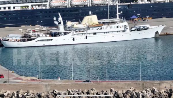 Πλάνο από τη θρυλική θαλαμηγό του Αριστοτέλη Ωνάση