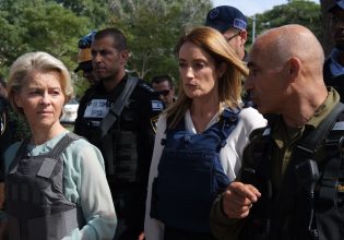 Ισραήλ: Στο Κφαρ Αζά Φον ντερ Λάιεν και Μέτσολα – «Ανείπωτη φρίκη»