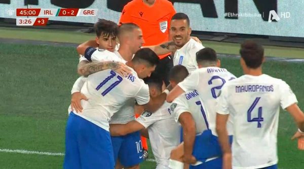 Ο Μασούρας «εκτέλεσε» τον Μπαζούνου για το 2-0 της Εθνικής