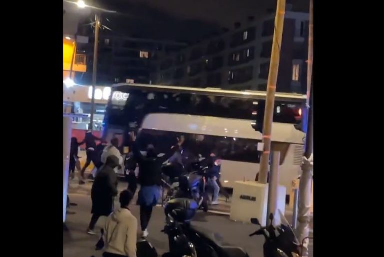 Εννιά συλλήψεις οπαδών της Μαρσέιγ για την επίθεση στο πούλμαν της Λιόν