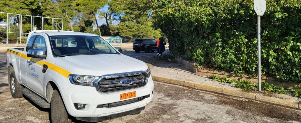 Στο άλσος Συγγρού επιχείρησαν οι υπηρεσίες του Δήμου Αμαρουσίου