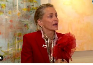 «Με βοηθά να μην έχω άγχος» – Δεύτερη έκθεση ζωγραφικής για τη Σάρον Στόουν