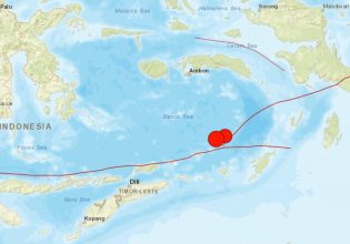 Ινδονησία: Σεισμός 6,9 βαθμών στη Θάλασσα Μπάντα