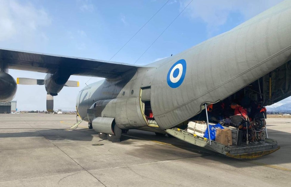Αναχώρησε ένα C-130 με φαρμακευτικό και ιατρικό υλικό από την Ελλάδα για τη Λωρίδα της Γάζας