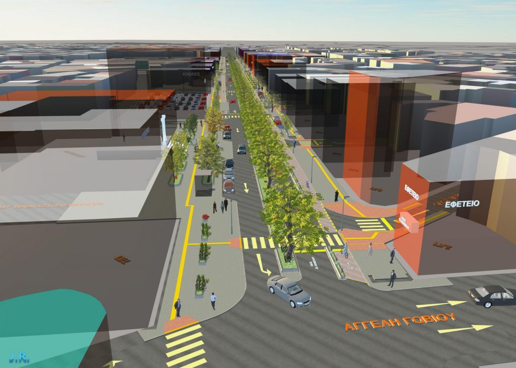 Χαλκίδα: Ευρείας κλίμακας ανάπλαση σε κεντρικό δρόμο